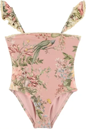 ZIMMERMANN Bañador De Lycra Con Estampado