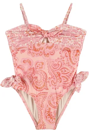 ZIMMERMANN Bañador De Lycra Con Estampado