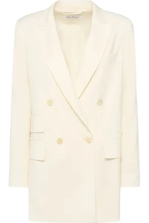 Max Mara Blazer Cruzado De Lana