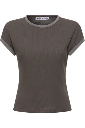 Acne Studios Camiseta De Algodón