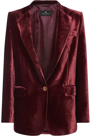 Etro Chaqueta De Terciopelo