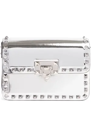 VALENTINO GARAVANI Bolso Pequeño Rockstud Espejado