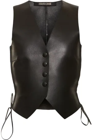 Roberto Cavalli Chaleco De Piel