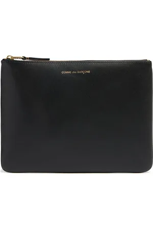Comme des Garçons Pouch De Piel Con Logo