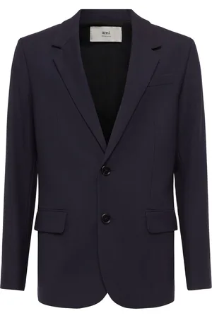 Ami Blazer De Gabardina De Lana