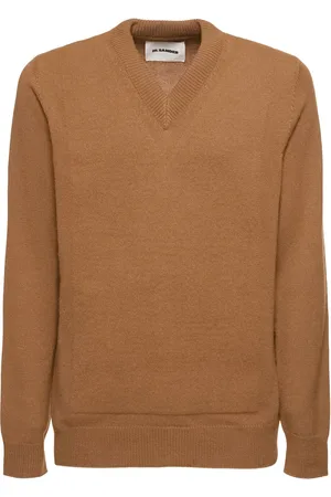 Jil Sander Suéter De Lana Con Cuello En V
