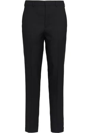 Ami Pantalones De Gabardina De Lana