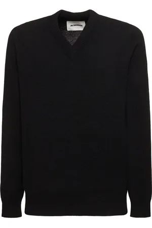 Jil Sander Suéter De Lana Con Cuello En V