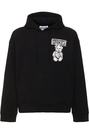 Moschino Sudadera De Algodón Con Estampado
