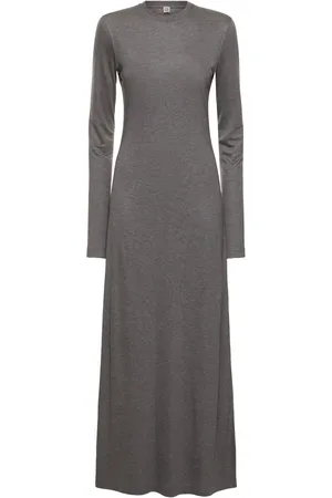 Totême Vestido Largo De Jersey Techno