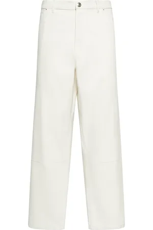 Moncler Pantalones De Lona De Algodón