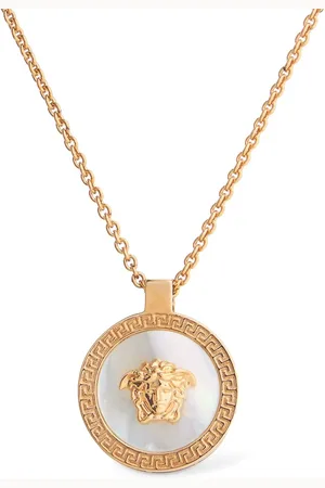 VERSACE Collar Con Colgante De Madreperla