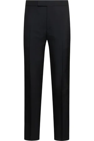 Thom Browne Pantalones Skinny De Piel