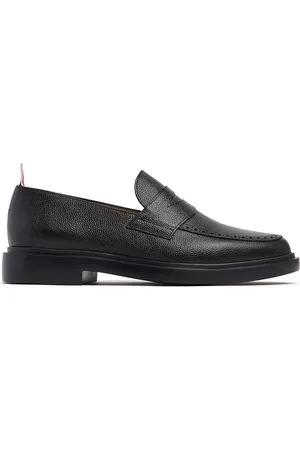 Thom Browne Mocasines De Piel De Grano