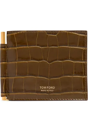 Tom Ford Cartera De Piel Efecto Cocodrilo