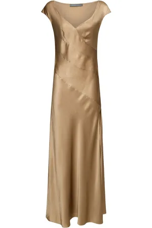 Alberta Ferretti Vestido Largo De Satén