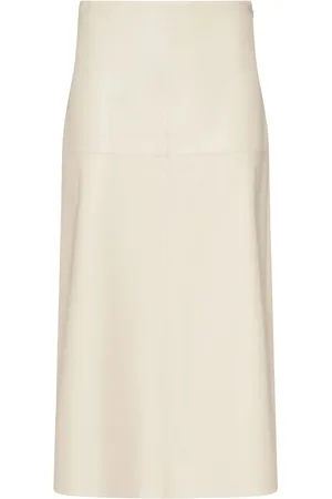 Max Mara Falda Midi De Jersey