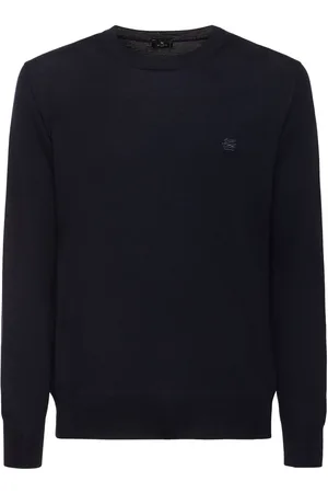 Etro Suéter De Punto Con Cuello Redondo