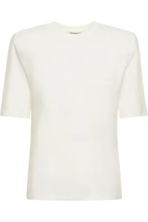 The Frankie Shop Camiseta De Algodón