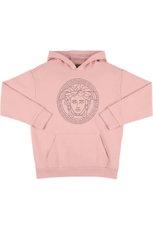 VERSACE Sudadera De Algodón Con Capucha