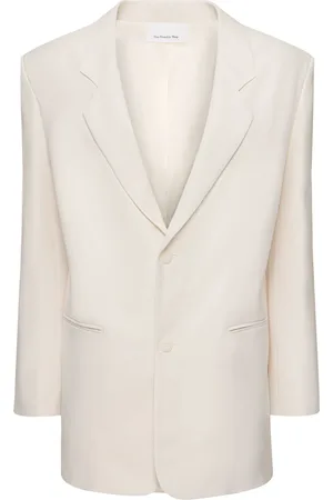 The Frankie Shop Blazer De Viscosa Y Lino
