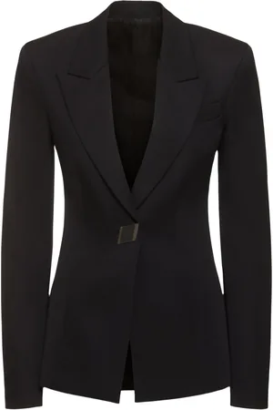 The Attico Blazer De Gabardina