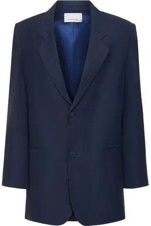 The Frankie Shop Blazer De Viscosa Y Lino