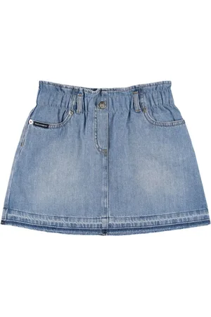 Dolce & Gabbana Falda De Denim De Algodón