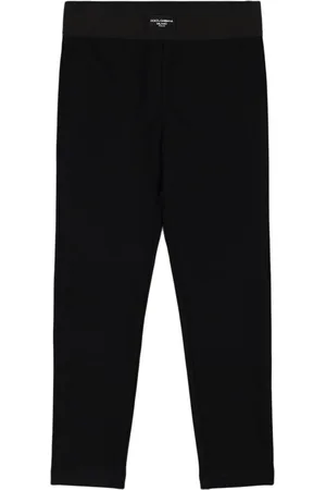 Dolce & Gabbana Leggings De Algodón Stretch