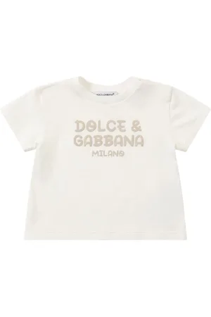 Dolce & Gabbana Camiseta De Jersey De Algodón Bordada