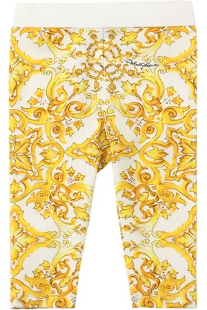 Dolce & Gabbana Leggings De Algodón Jersey