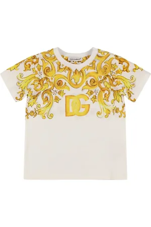 Dolce & Gabbana Camiseta De Algodón Jersey Estampado