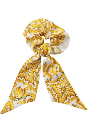 Dolce & Gabbana Scrunchie De Algodón Estampado