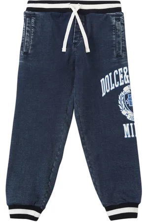 Dolce & Gabbana Pantalones Deportivos De Algodón Con Estampado