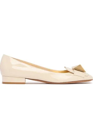 VALENTINO GARAVANI Zapatos Planos One Stud De Charol 20mm