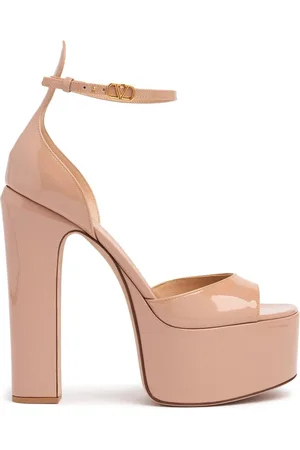 VALENTINO GARAVANI Sandalias Tan-go De Charol 155mm