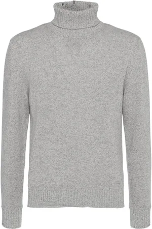 Dsquared2 Suéter Con Cuello Alto De Cashmere Y Lana