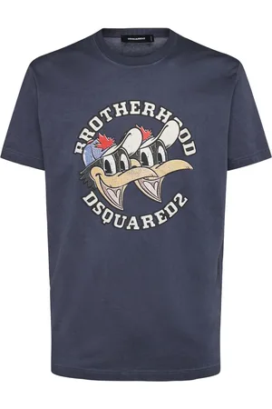 Dsquared2 Camiseta De Algodón Estampado