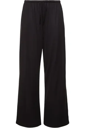 The Row Pantalones Anchos De Seda