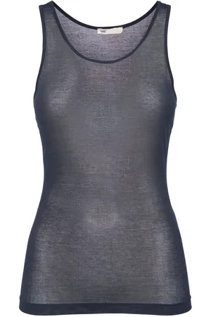 Ami Tank Top De Algodón Transparente
