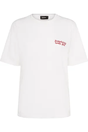 Dsquared2 Camiseta De Jersey De Algodón Con Logo