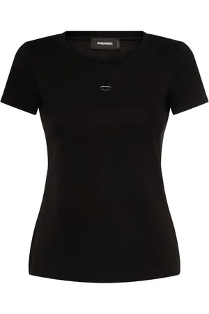 Dsquared2 Camiseta De Algodón Acanalado