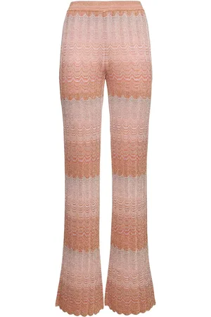 Missoni Pantalones De Punto De Viscosa