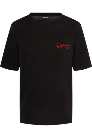 Dsquared2 Camiseta De Jersey De Algodón Con Logo