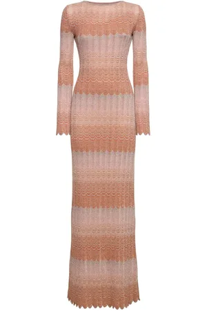 Missoni Vestido Largo De Viscosa