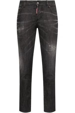 Dsquared2 Jeans Skinny De Denim Con Cintura Baja