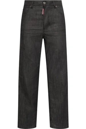 Dsquared2 Jeans De Denim Con Cintura Alta