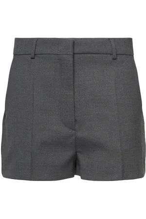 Sportmax Shorts De Lana Stretch