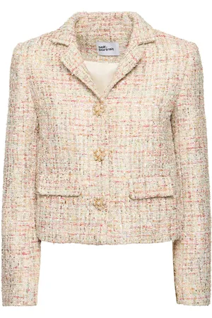 Self-Portrait Blazer De Bouclé