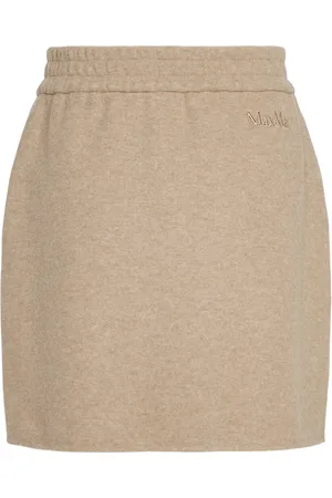 Max Mara Minifalda De Jersey De Lana